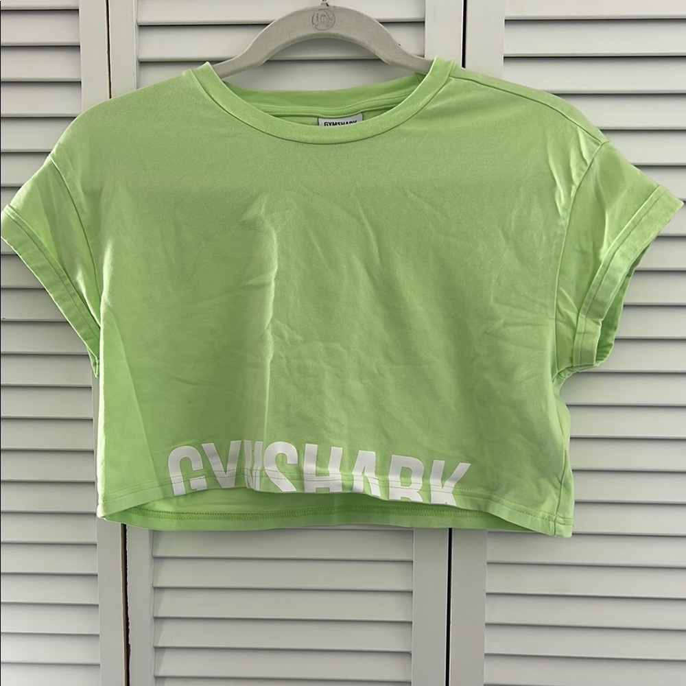 Gymshark Green Cropped T-Shirt